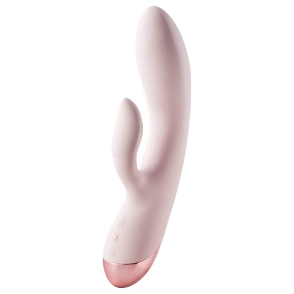 Vivre Coco - vibrador c/ braço clitoriano recarregável (rosa)