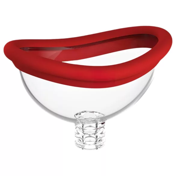 Red Revolution Georgia - vibrador ponto G e bomba vaginal - vermelho
