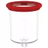 Red Revolution Georgia - vibrador ponto G e bomba vaginal - vermelho