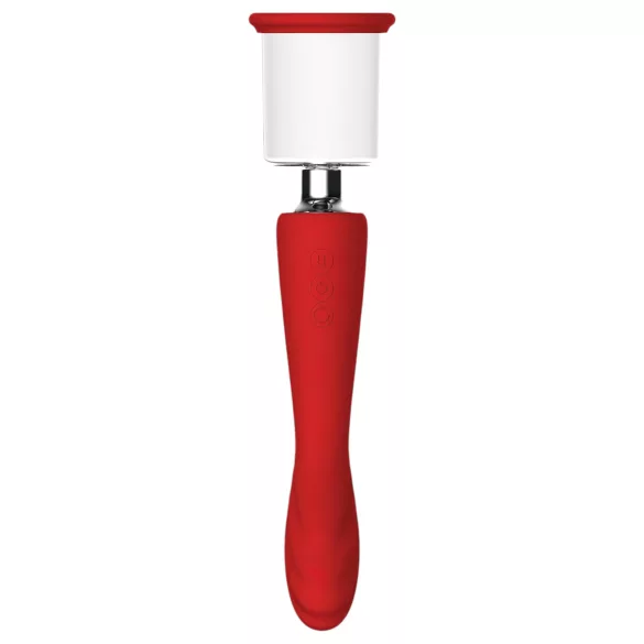 Red Revolution Georgia - vibrador ponto G e bomba vaginal - vermelho