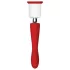 Red Revolution Georgia - vibrador ponto G e bomba vaginal - vermelho