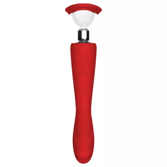 Red Revolution Georgia - vibrador ponto G e bomba vaginal - vermelho