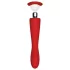 Red Revolution Georgia - vibrador ponto G e bomba vaginal - vermelho