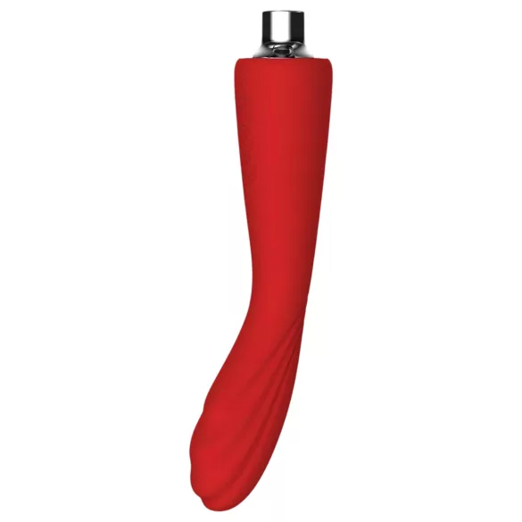Red Revolution Georgia - vibrador ponto G e bomba vaginal - vermelho