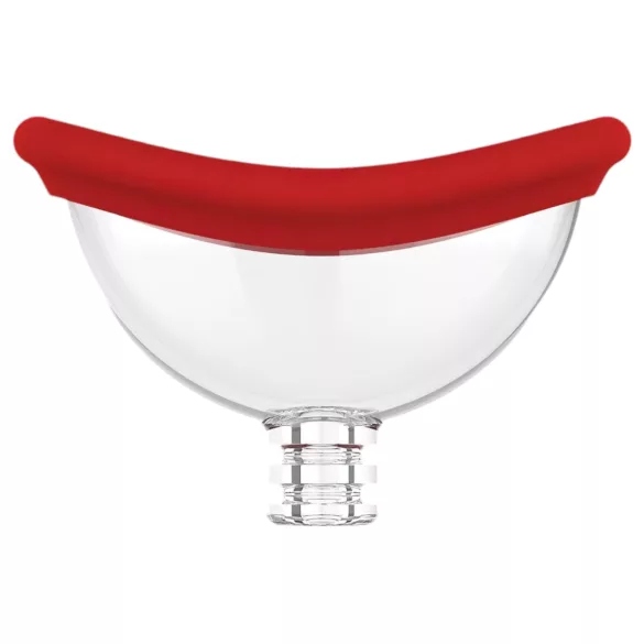 Red Revolution Georgia - vibrador ponto G e bomba vaginal - vermelho