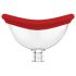 Revolução Vermelha Georgia - Vibrador e Bomba Íntima G-ponto (vermelho)