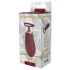 Dreamtoys Roxy - vibrador sugador e lambedor clitóris - bordô