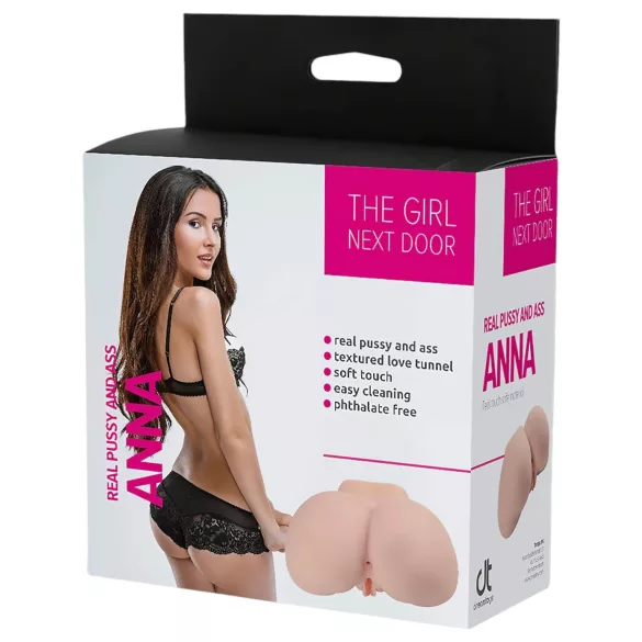 The Girl Next Door Anna - masturbador torso realista - cor natural
