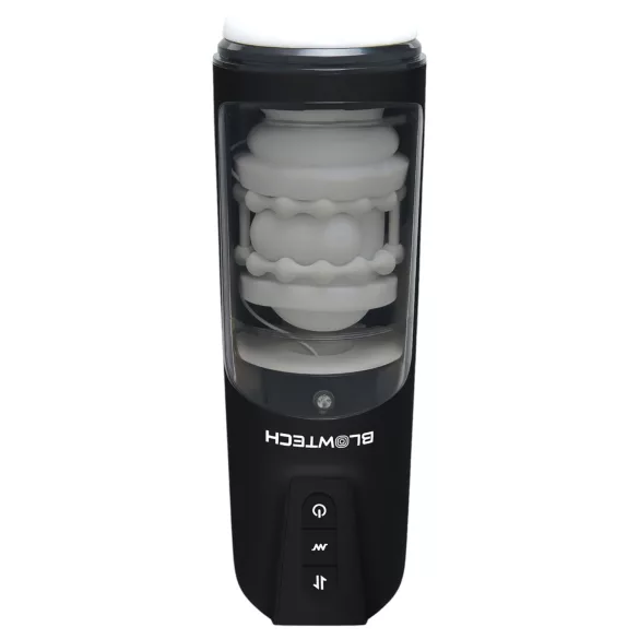 Dreamtoys Blowtech - Masturbador Vibratório com Movimento para Cima e para Baixo (Preto)