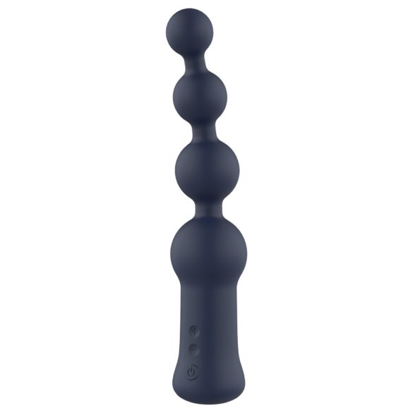 Startroopers Hubble - Vibrador Anal Recarregável com Pérolas (Preto)