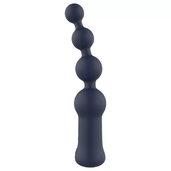 Startroopers Hubble - vibrador anal com esferas recarregável - silicone azul