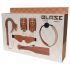 Blaze Elite - Conjunto BDSM - 5 peças (conhaque)