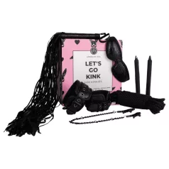   Pleasure Box Let's Go Kink - kit bondage - conjunto 6 peças