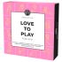 Caixa de Prazer Love to Play - Vibrador 6 peças (rosa-roxo)