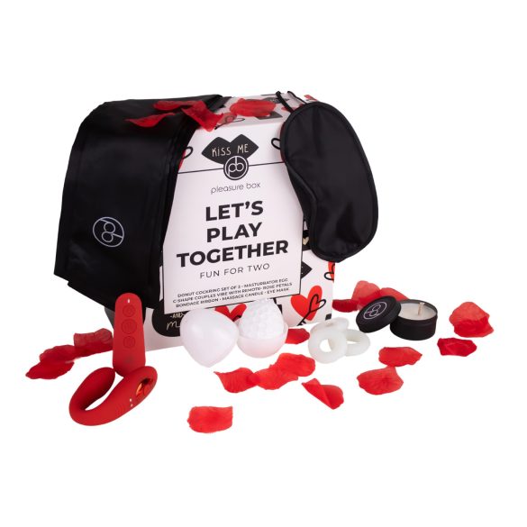 Caixa Prazer Vamos Brincar Juntos - kit para casais (7 peças)