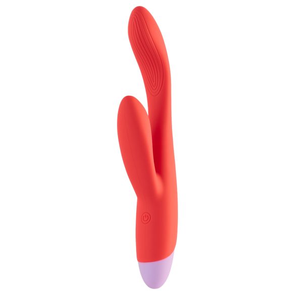 Dreamtoys Love Signal - Vibrador de Ponto G com Massageador de Clitóris (vermelho)