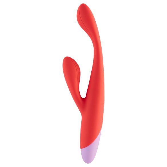 Dreamtoys Love Signal - Vibrador de Ponto G com Massageador de Clitóris (vermelho)