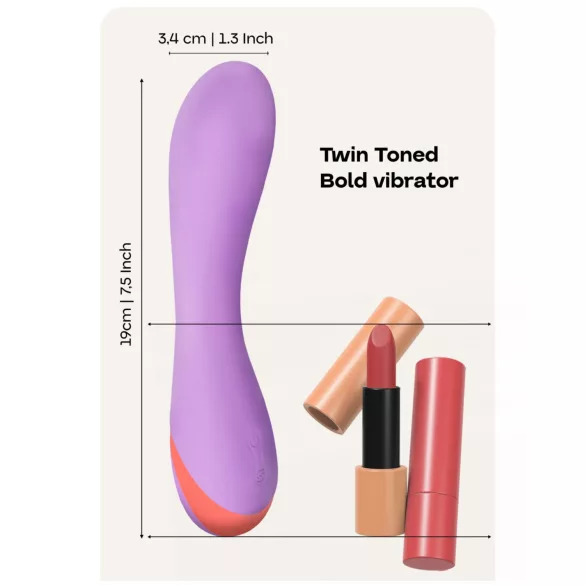 Dreamtoys Love Signal - vibrador de ponto G (roxo)