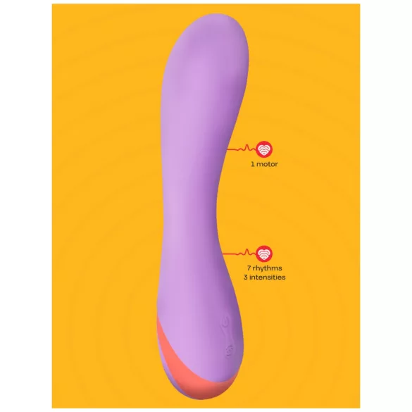 Dreamtoys Love Signal - vibrador de ponto G (roxo)