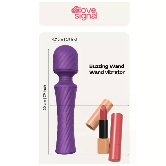 Dreamtoys - vibrador massageador recarregável - silicone roxo