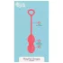 Dreamtoys - bolas tailandesas duplas - silicone vermelho