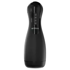   Titanz Ultimate Squeeze & Suck - masturbador automático (preto)
