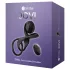 Snail Vibe Jovi - anel peniano com vibrador para casais - silicone preto