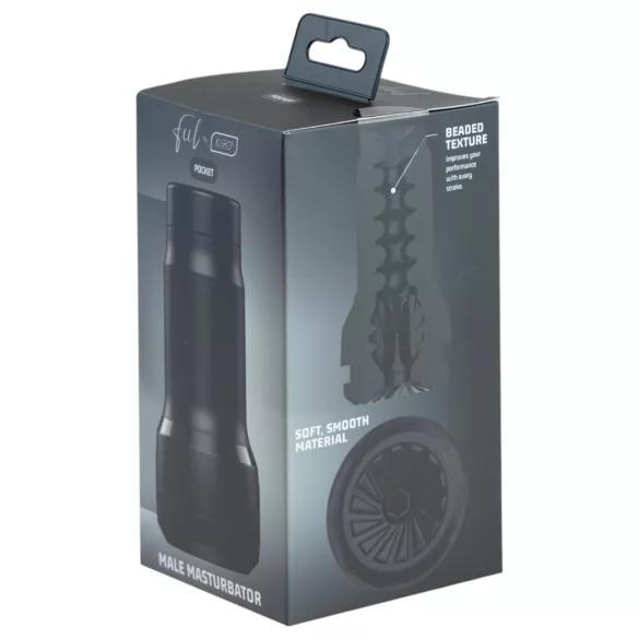 Kiiroo Feel Pocket - masturbador de bolso (preto)