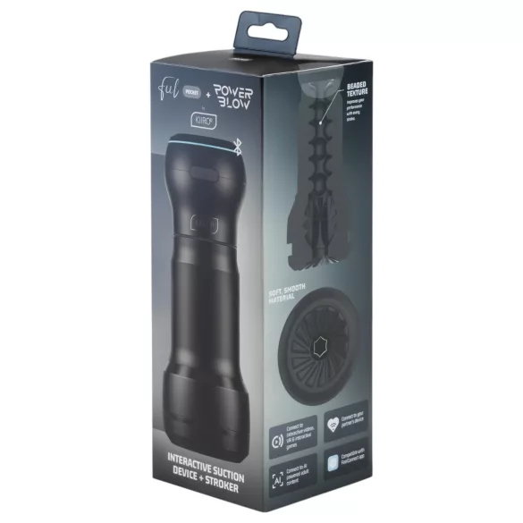 Kiiroo PowerBlow + Feel Pocket masturbador de bolso (preto)