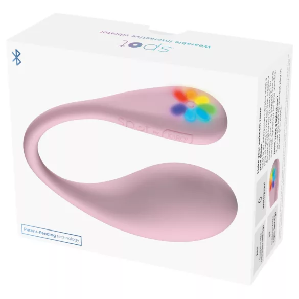 Kiiroo Spot - ovo vibratório - estimulação - silicone rosa