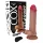 Kiotos Cox Power - vibrador ejaculatório com controlo remoto (cor natural)