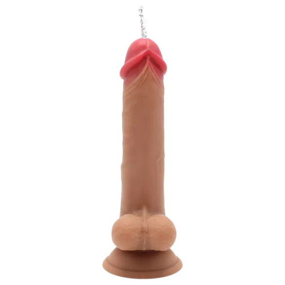 Kiotos Cox Power - vibrador ejaculatório com controlo remoto (cor natural)