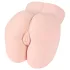 Kokos Hera - masturbador realístico torso vagina e ânus - cor natural