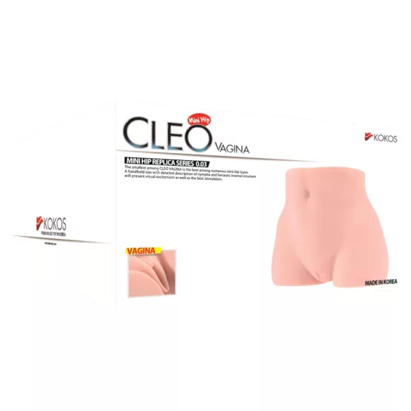 Kokos Cleo - masturbador realístico em forma de torso - cor natural