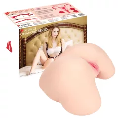   Kokos Adel Real Hips - masturbador em forma de torso realista (cor natural)
