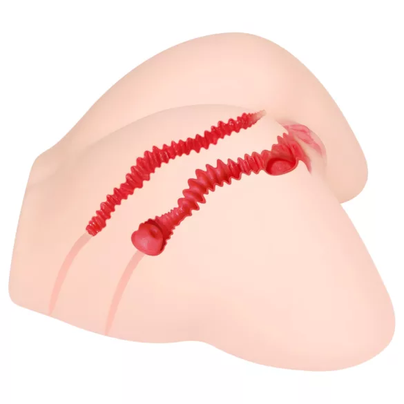 Kokos Adel Real Hips - masturbador em forma de torso realista (cor natural)