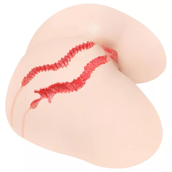 Kokos 004 - masturbador em formato de torso realista - cor natural