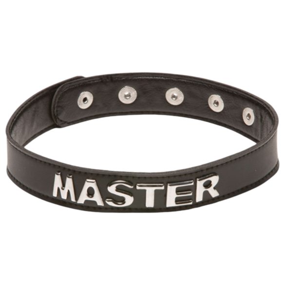 X-Play Master - Coleira BDSM (preta)