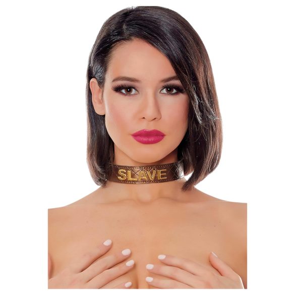 X-Play Slave - coleira de escravo (bronze)
