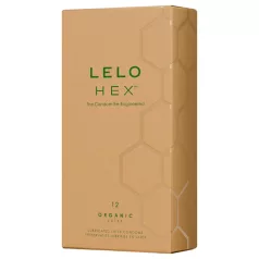   LELO Hex Organic - preservativo ultra fino - látex natural - 12 unidades