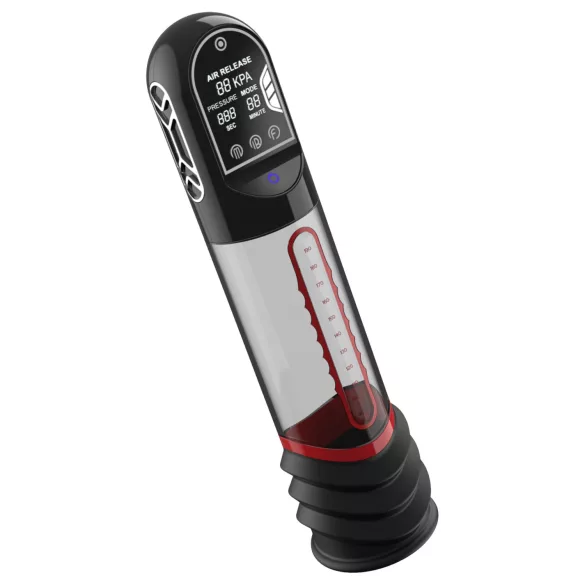 Peak Performa - bomba peniana automática com infravermelhos (transparente)