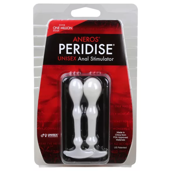 Aneros Peridise - plug anal set - 2 unidades - branco