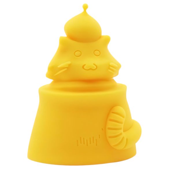 Magic Motion Elizabeth - Acessório de Silicone com Gatinho (Amarelo)