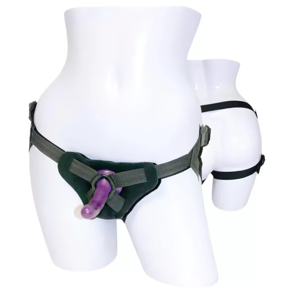 Sportsheets - dildo strap-on de silicone - roxo