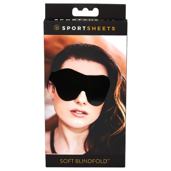Sportsheets - Máscara Ocular Macia e Elástica (Preta)