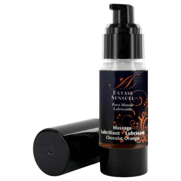 Extase Sensuel - óleo de massagem beijável aquecedor - laranja chocolate 30ml