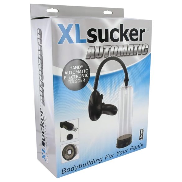 XLSUCKER - bomba automática de potência peniana (transparente)