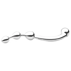 Njoy Fun Wand - dildo metálico anal e ponto G - prata