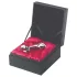 Njoy S - pequeno plug anal de metal (prateado)