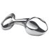Njoy Pure Plug 2.0 - plug anal metálico (prata)